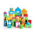 New DIY Block Set Stock Wooden Kids Bricks Toy for Sale